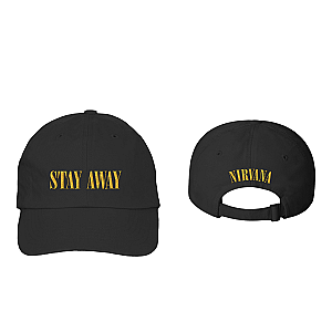 Stay Away Logo Hat Black NR0610