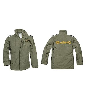 Nevermind Olive Military Jacket NR0610