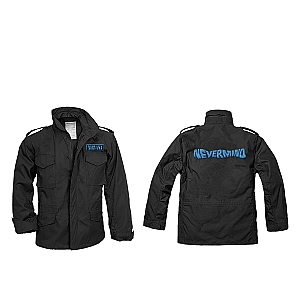 Nevermind Black Military Jacket NR0610