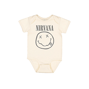 Smiley Onesie - Natural NR0610