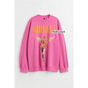 Nirvana In Utero Sweatshirt, Aesthetic Oversized Sweatshirt ET0610