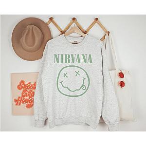 Nirvana Sweatshirt Nirvana Shirt Nirvana 90s ET0610