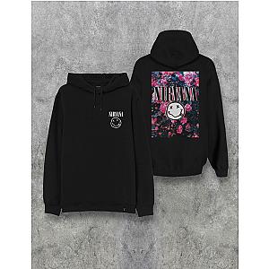 Nirvana Special Design Front and Back Two Side Printed Long Sleeve Hoodie ET0610