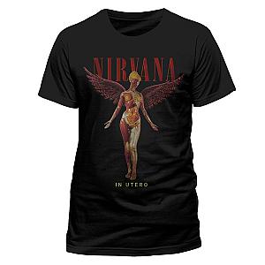 Nirvana In Utero Kurt Cobain Official Rock Heavy Metal Tee T-Shirt Mens Unisex ET0610