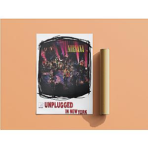 Nirvana Poster-MTV Unplugged in New York Poster-Concert Poster ET0610