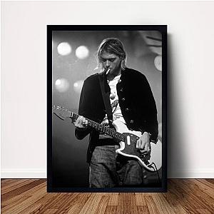 Kurt Cobain Music Poster Canvas Wall Art Home Decor ET0610