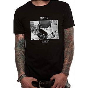 Nirvana Bleach Album Kurt Cobain Rock Grunge Official Tee T-Shirt Mens Unisex ET0610