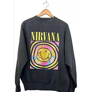 Vintage Smile Unisex Sweatshirt, Rock band Crewneck Sweater ET0610