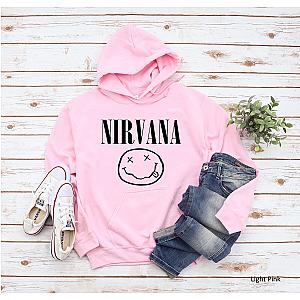 Nirvana Smiley Face Sweatshirt, Nirvana Sweatshirt ET0610