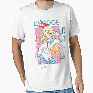 Chitoge Kirisaki Nisekoi False Love Card Anime Essential T-Shirt