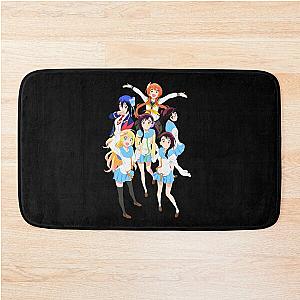 Anime girl friend Bath Mat