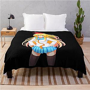 Anime girl Throw Blanket