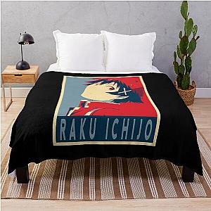 Raku Ichijo Nisekoi Throw Blanket