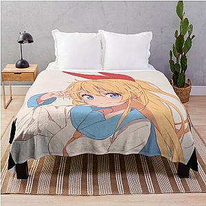 Kirisaki Chitoge Nisekoi Fan Art Throw Blanket
