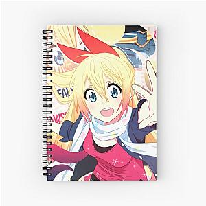 Amazing Chitoge Kirisaki Nisekoi Spiral Notebook