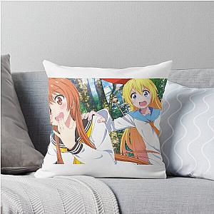 Nisekoi Chitoge and Onodera Throw Pillow