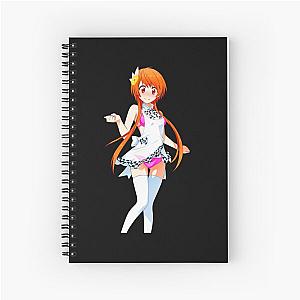 Anime nisekoi anime girl  Spiral Notebook