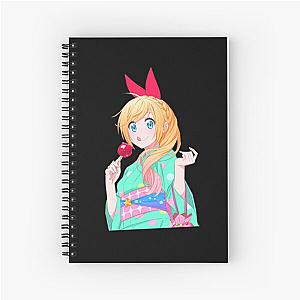 Anime nisekoi anime girl  Spiral Notebook