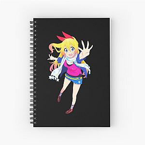 Anime nisekoi anime girl  Spiral Notebook