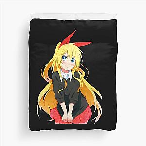 anime nisekoi anime girl  Duvet Cover