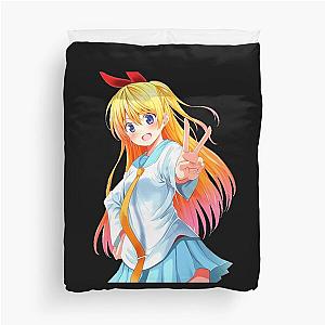 Anime nisekoi anime girl  Duvet Cover