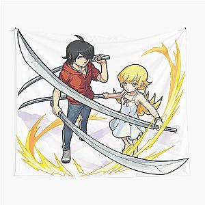 Araragi & Shinobu - Monogatari Series  Tapestry