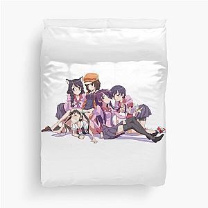 monogatari Duvet Cover