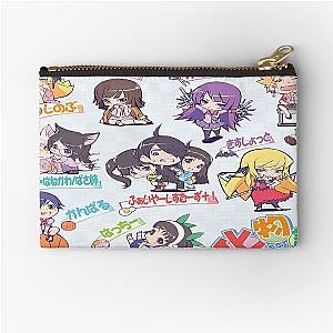 Chibi Gang - Monogatari Series Zipper Pouch