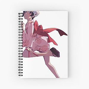 Tsukihi Araragi from Monogatari Series Spiral Notebook