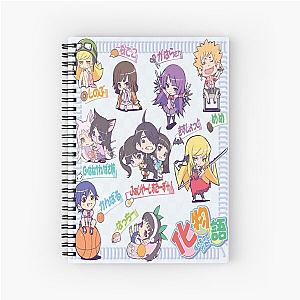 Chibi Gang - Monogatari Series Spiral Notebook