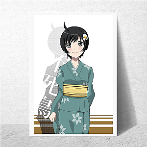 Tsukihi Araragi Nisemonogatari Posters
