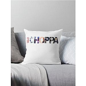 nle choppa essential t shirt - sticker Throw Pillow