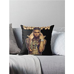 Nle Choppa Throw Pillow