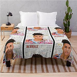 NLE Choppa Throw Blanket