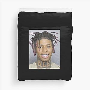 NLE Choppa Mugshot Duvet Cover