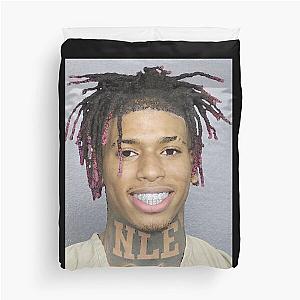 NLE Choppa Mugshot  Duvet Cover