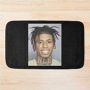 NLE Choppa Mugshot Bath Mat