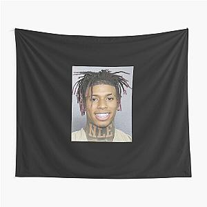 NLE Choppa Mugshot Tapestry