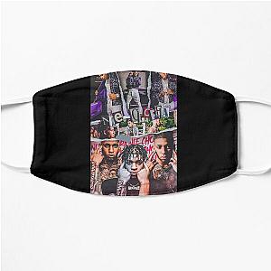 nle choppa Collage Flat Mask