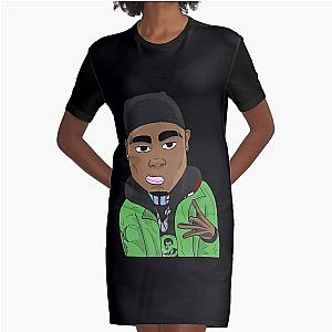 Nle Choppa arrt Graphic T-Shirt Dress