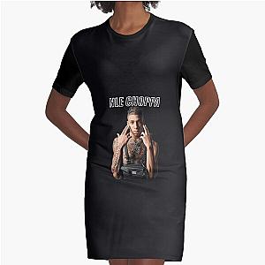 NLE CHOPPA Classic Graphic T-Shirt Dress