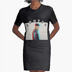 NLE Choppa Graphic T-Shirt Dress