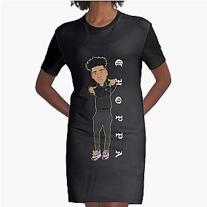 NLE Choppa Graphic T-Shirt Dress