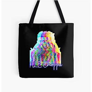 NLE Choppa Shirt All Over Print Tote Bag