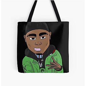 Nle Choppa arrt All Over Print Tote Bag