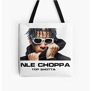 NLE Choppa clothing collection All Over Print Tote Bag