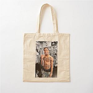 Nle Choppa rapper Cotton Tote Bag