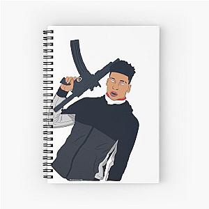 NLE choppa  Spiral Notebook