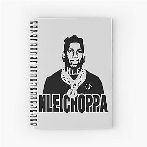 NLE Choppa rapper designs  Spiral Notebook