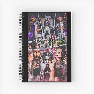 nle choppa Collage Spiral Notebook